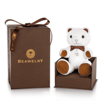 Medio Sparkle Beawelry Bear & Silver Envelope Charm