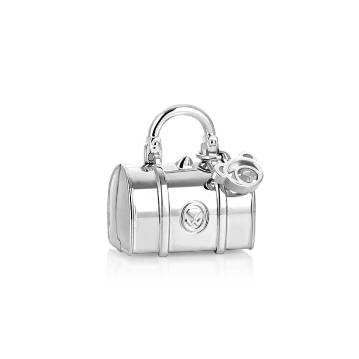 Silver Handbag Charm