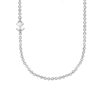Silver Chain 040 with Beawelry logo