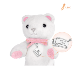 Mini Sparkle Beawelry Bear & Silver Envelope Charm