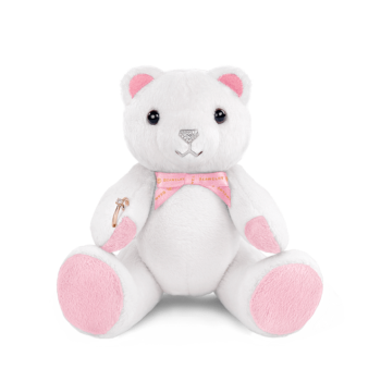 Medio Sparkle Beawelry Bear with a Ring Holder
